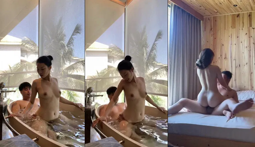 game hentai sex Chơi từ bồn tắm đến phòng ngủ trong chuyến du lịch